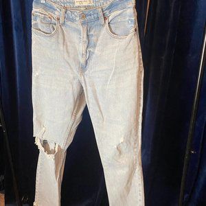 Abercrombie and Fitch jeans, distressed, size 4 s 27